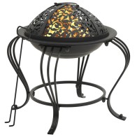 Fire Pit with Poker 49 cm...