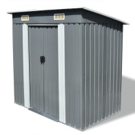 Garden Storage Shed Brown...