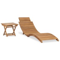 Folding Sun Loungers 2 pcs...