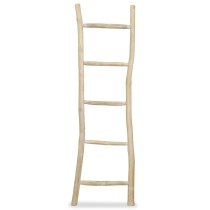 Towel Ladder with 5 Rungs Teak 45x150 cm Natural