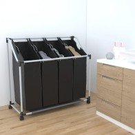 Laundry sorter with 4 bags...
