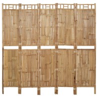3-Panel Room Divider Bamboo...