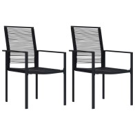 Garden Chairs 4 pcs PVC...