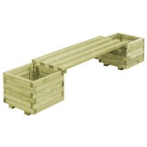 Garden Planter Bench Impregnated Pinewood