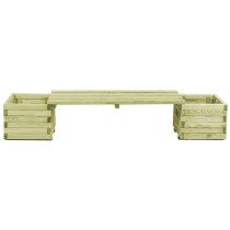 Garden Planter Bench Impregnated Pinewood