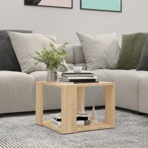 Coffee Table Brown Oak 40x40x30 cm Engineered Wood