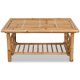 Coffee Table Bamboo 90x50x45 cm