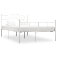 Bed Frame Grey Metal...
