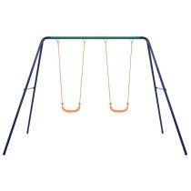 Schaukelset mit 2 Sitzen Stahl