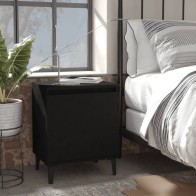 Bed Cabinets with Metal...