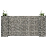 H-Shaped Gabion Planter...
