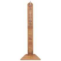 Garden Shower Solid Teak 70x75x204 cm