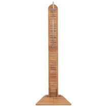 Garden Shower Solid Teak 70x75x204 cm