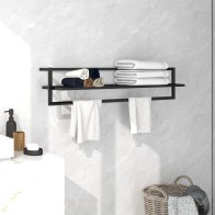 Towel Rack White 95x25x22...