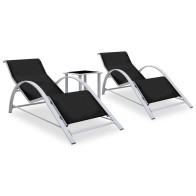 Sun Loungers 2 pcs with...