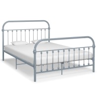 Bed Frame Black Metal...
