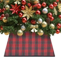 Christmas Tree Skirt Red...