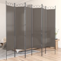 4-Panel Room Divider White...