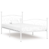 Bed Frame with Slatted Base...