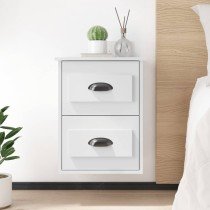 Wall-mounted Bedside Cabinets 2 pcs Brown Oak 41.5x36x53cm