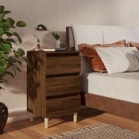 Bed Cabinets with Solid...