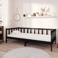 Day Bed Black Solid...