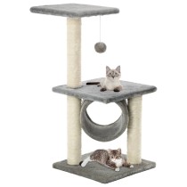 Cat Tree with Sisal Scratching Posts 65 cm Beige