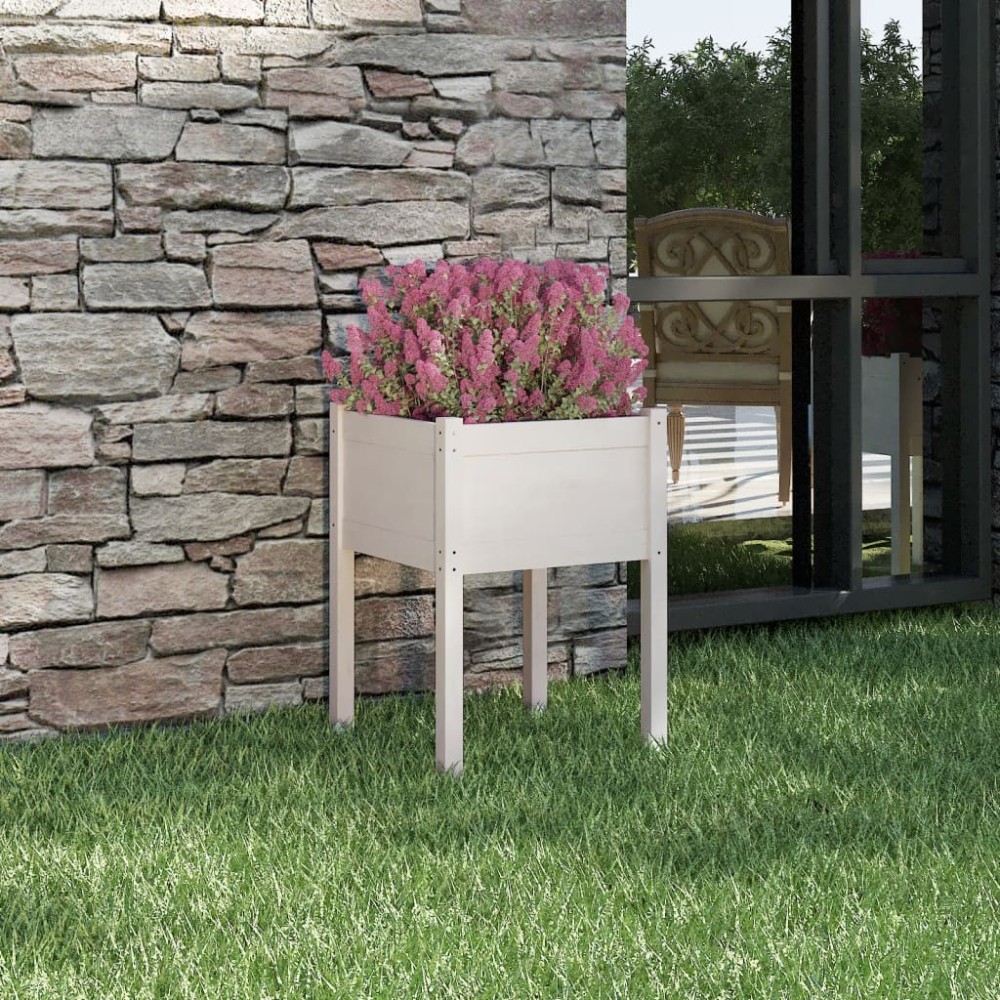 Garden Planter 50x50x70 cm Solid Pinewood