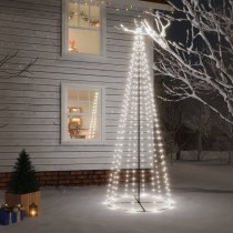 Christmas Cone Tree Blue 310 LEDs 100x300 cm