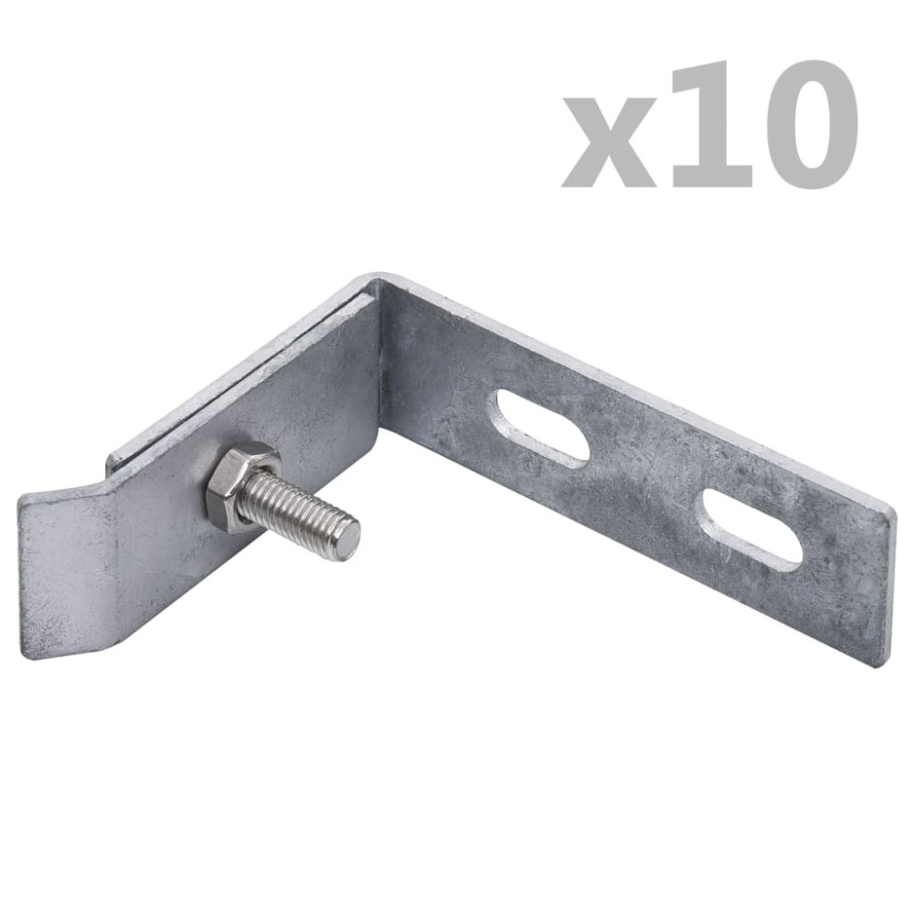 Wall Corner Connector 10 Sets Anthracite