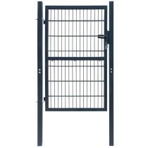 Fence Gate Steel 106x248 cm...