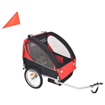 Kids' Bicycle Trailer Red...
