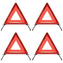 Traffic Warning Triangles 10 pcs Red 56.5x36.5x44.5cm