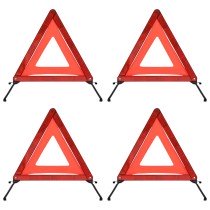 Traffic Warning Triangles 10 pcs Red 56.5x36.5x44.5cm