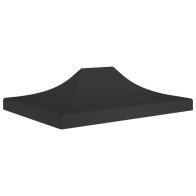 Party Tent Roof 4x3 m Black...