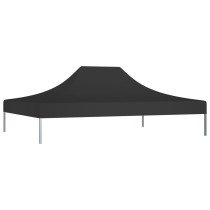Party Tent Roof 4x3 m Black 270 g/m