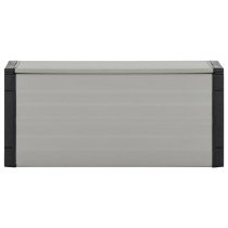 Mülltonnenbox Grau 85x34x40 cm