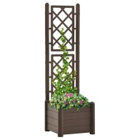 Garden Planter with Trellis...
