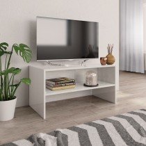 TV-Schrank Weiß Sonoma-Eiche 80x40x40 cm Holzwerkstoff