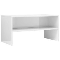 TV-Schrank Weiß Sonoma-Eiche 80x40x40 cm Holzwerkstoff