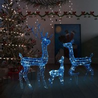 Acrylic Reindeer Family...