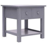 Side Table White 40x40x40...