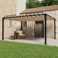 Gazebo with Louvered Roof...