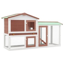 Outdoor Large Rabbit Hutch Small Animal House Pet Cage Wood