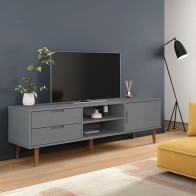 TV Cabinet MOLDE Grey...