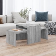 Coffee Table Set White and...
