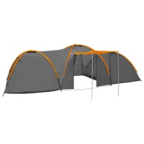 Camping-Zelt Iglu 650x240x190 cm 8 Personen Blau