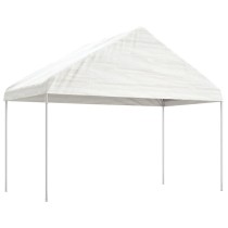 Gazebo with Roof White...
