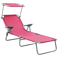 Sun Lounger with Canopy...