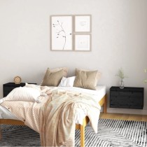 Wall Cabinet Black 60x30x35...